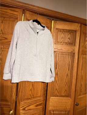 Joy Lab Grey Oversized Crewneck